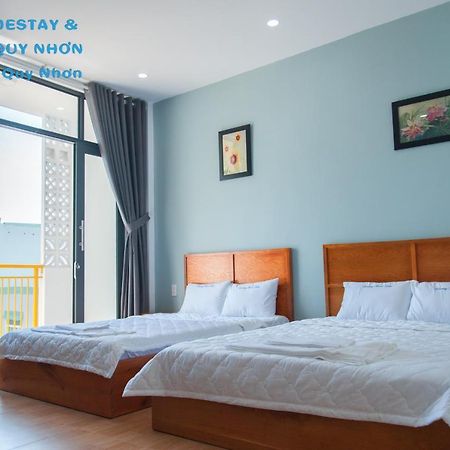 Moon'S House Homestay Куинён Экстерьер фото